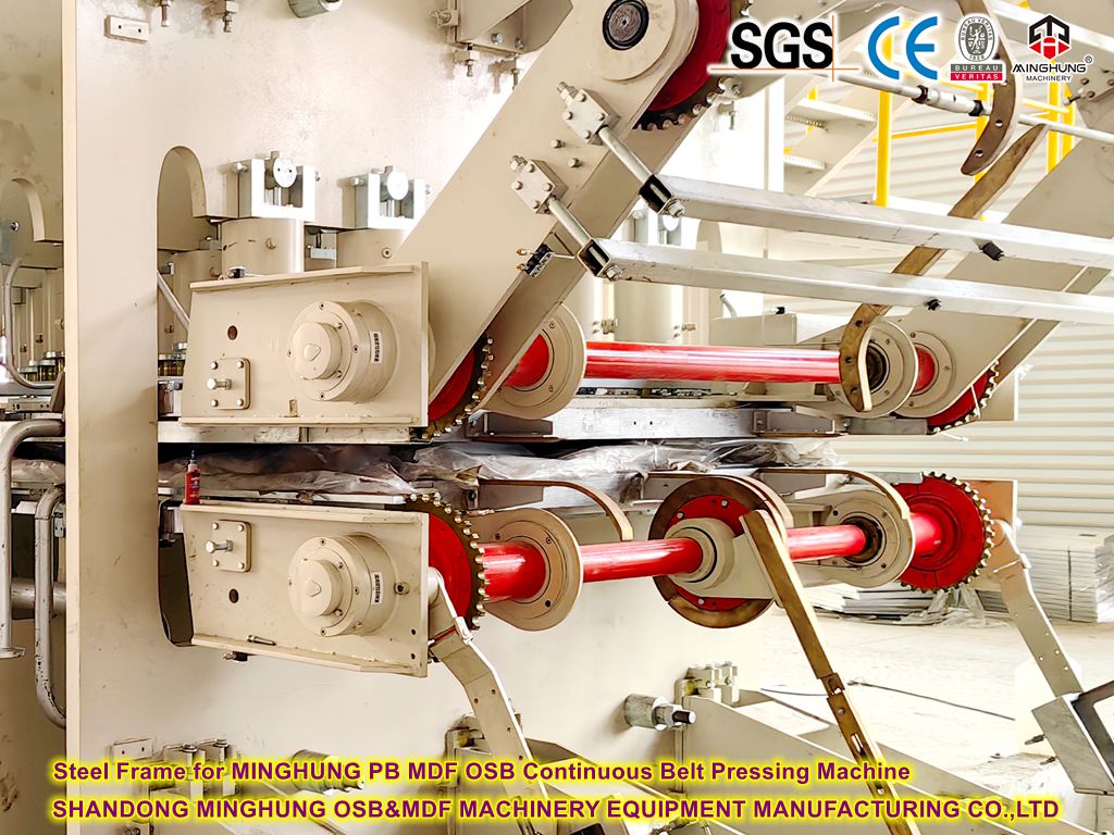 Steel Frame for MINGHUNG PB MDF OSB Continuous Belt Pressing Machine