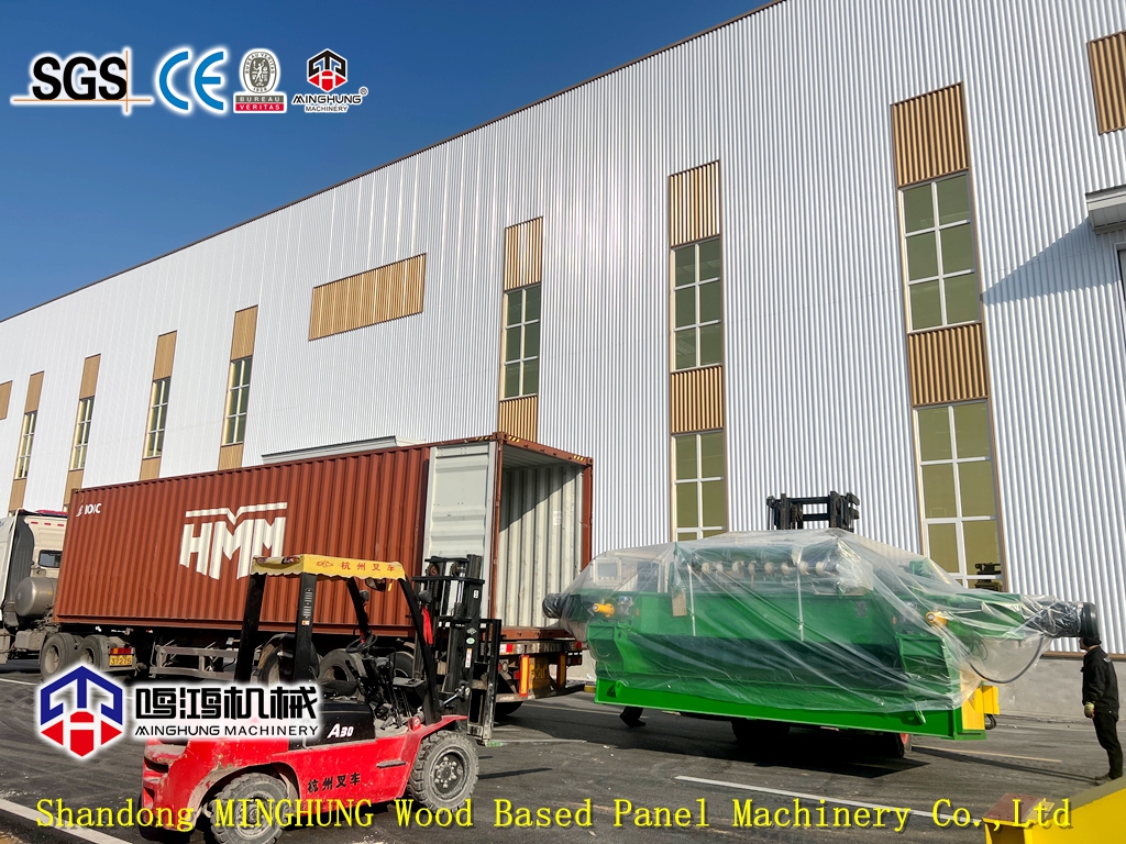 veneer peeling machine transport (3)