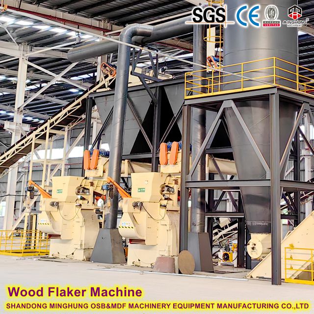 wood flaker machine