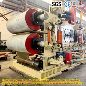 2 mm Flexible Poplar MDF Board Production Ligne Sortie quotidienne 150m³