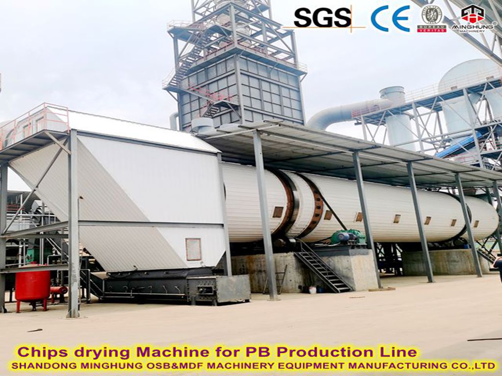 Chips drying Machine for PB Production Line