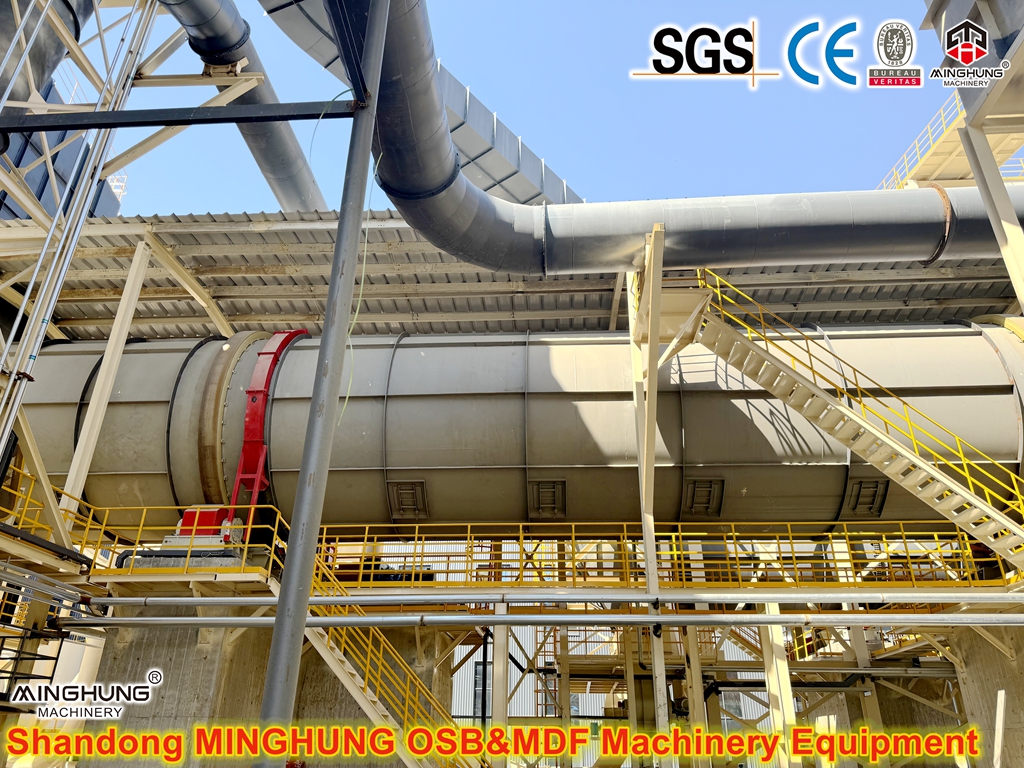 three pass rotary drum dryer
