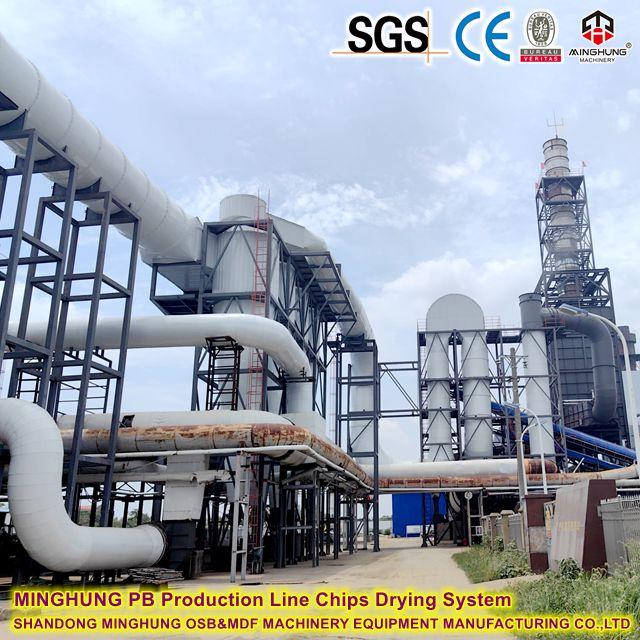Particle Board Production Machines by Raw Materials Rice Husk