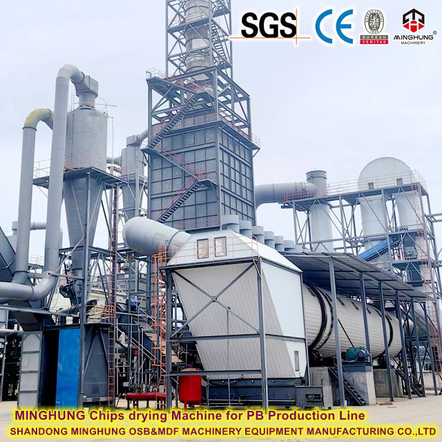 Industrial Continuous Particle Board Drying Equipment