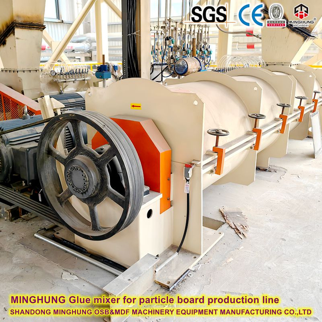 The Chipboard Glue Mixer Stainless Steel Material Also Uses The Whole Machine Heat Treatment Process