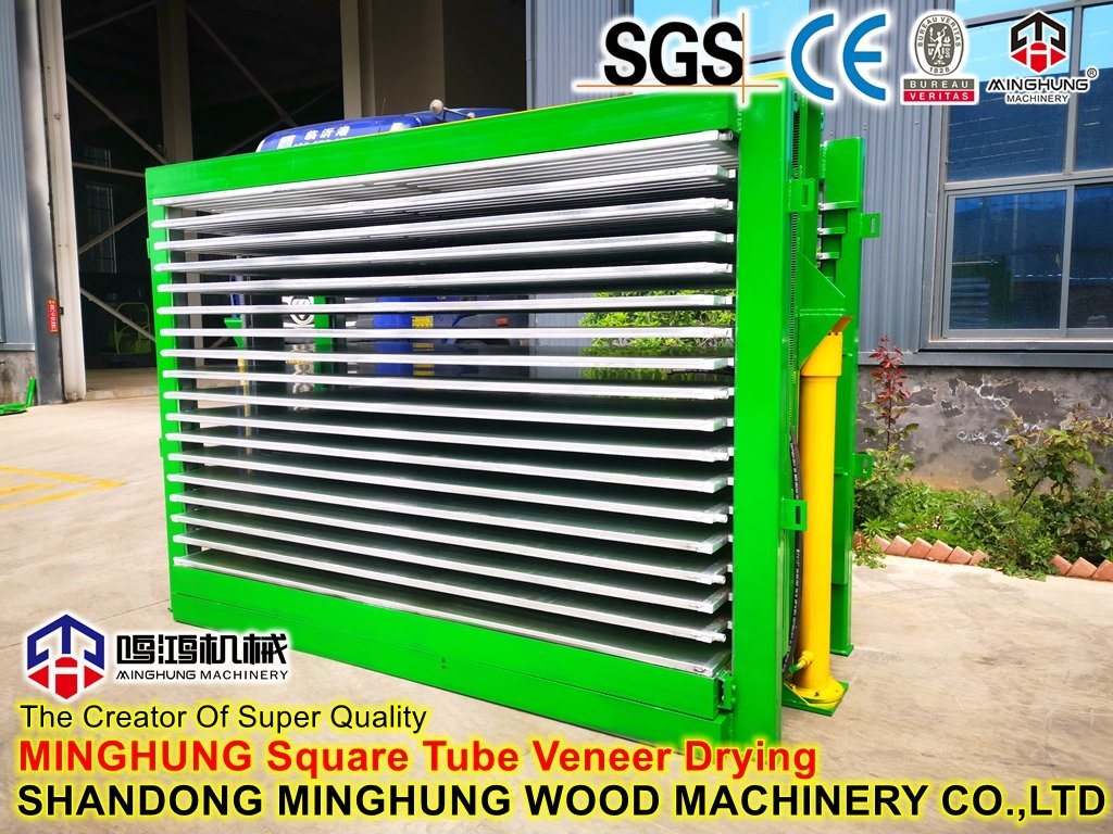 hollow type core veneer press dryer