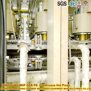 Servo Hydraulic Continuous Flat Press Hot Press Thickness Range 0-80mm