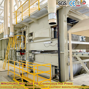  5mm Bagasse MDF Board Production Line(Daily Capacity 450m³) 