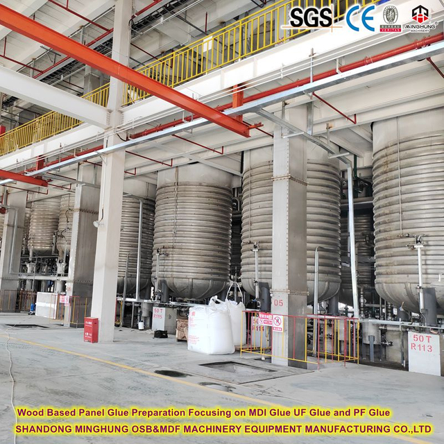 Energy Centers for Wood Based Panel Glue Preparation on MDI Glue UF Glue And PF Glue
