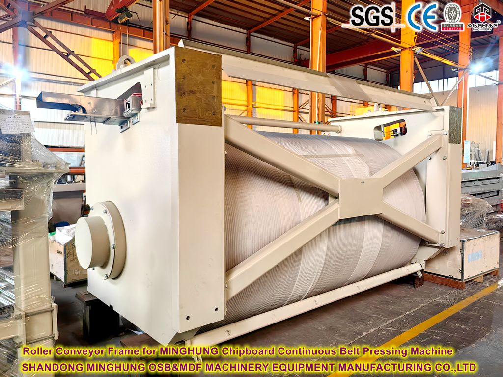 Roller Conveyor Frame for MINGHUNG Chipboard Continuous Belt Pressing Machine