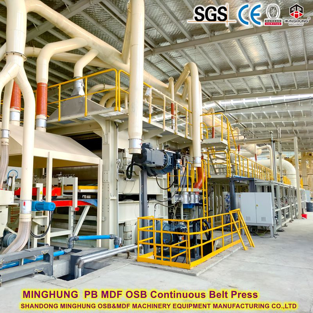 Lightweight High-Strength Board Continuous Flat Pressing Production Line Density≤650kg/m&sup3; 