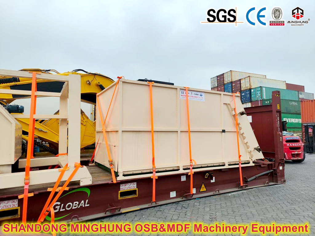 China OSB machine factory deliver to India