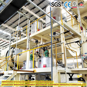 Système de dimensionnement de colle pour la ligne de production OSB 