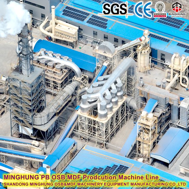 MINGHUNG Chipboard OSB MDF Prodcution Machine Line
