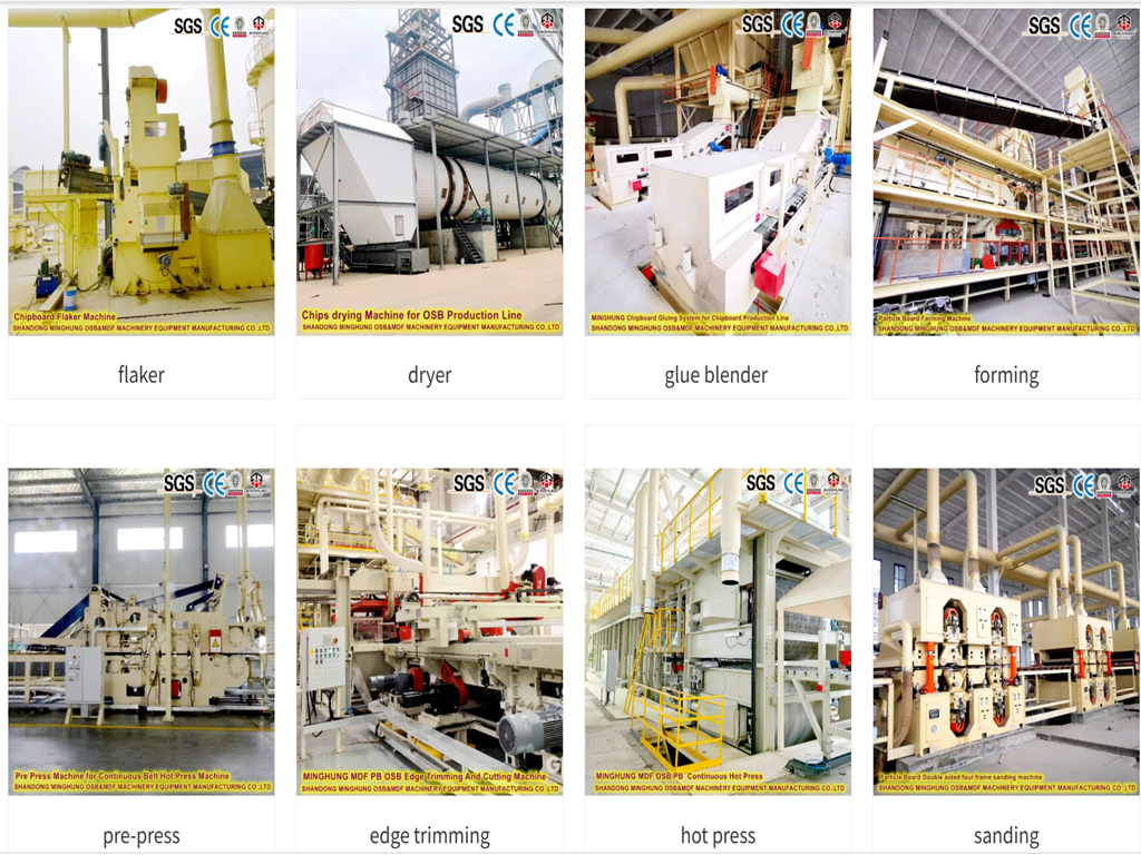 China wood based panel machinery manufacturer
