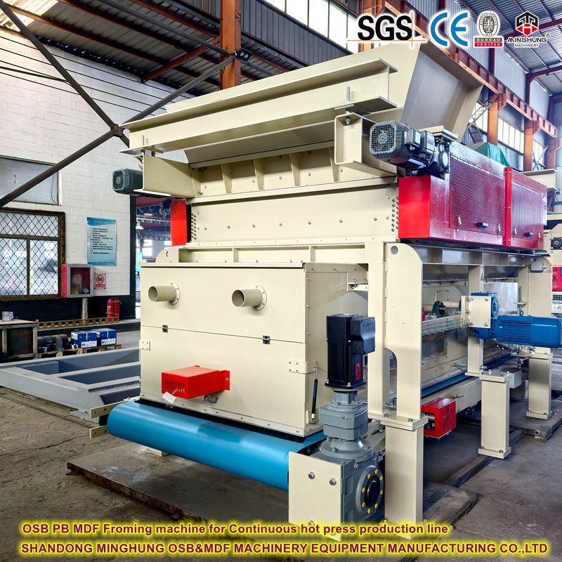 OSB PB MDF Fromer machine for Continuous hot press production line