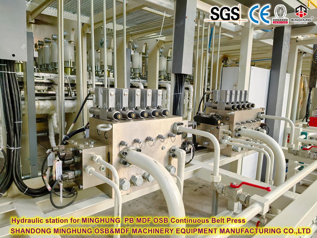 Hydraulic station for MINGHUNG MDF OSB Continuous Belt Press