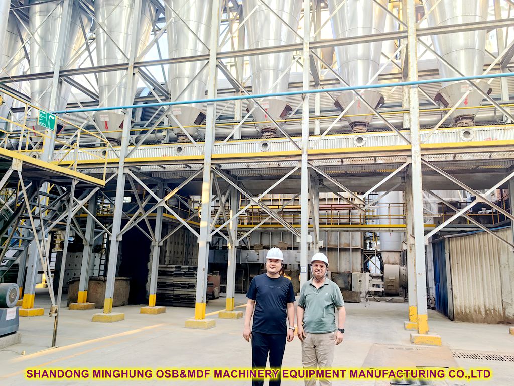 Particleboard machine