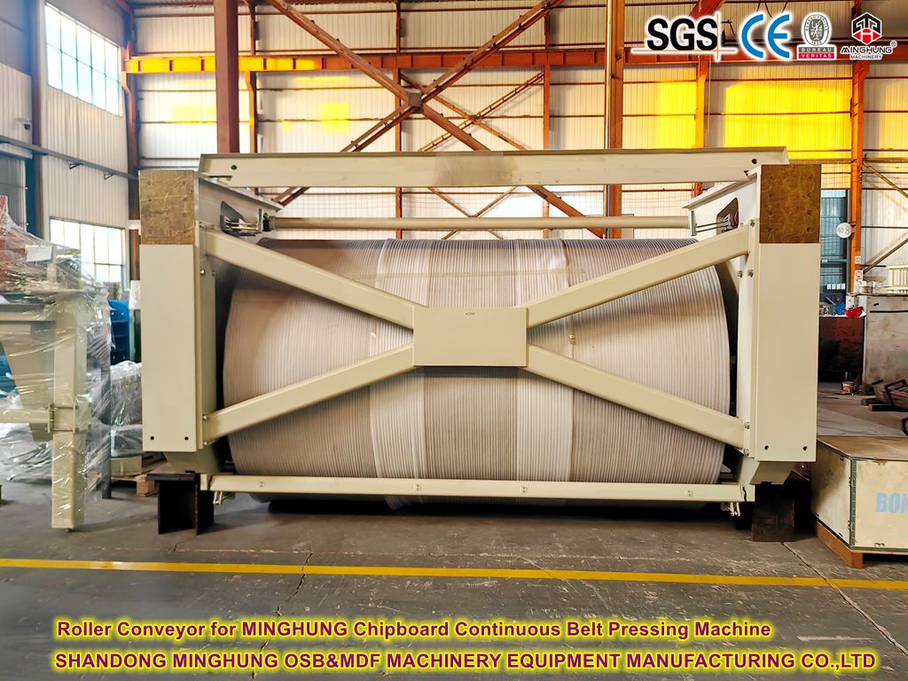 Roller Conveyor for MINGHUNG Chipboard Continuous Pressing Machine