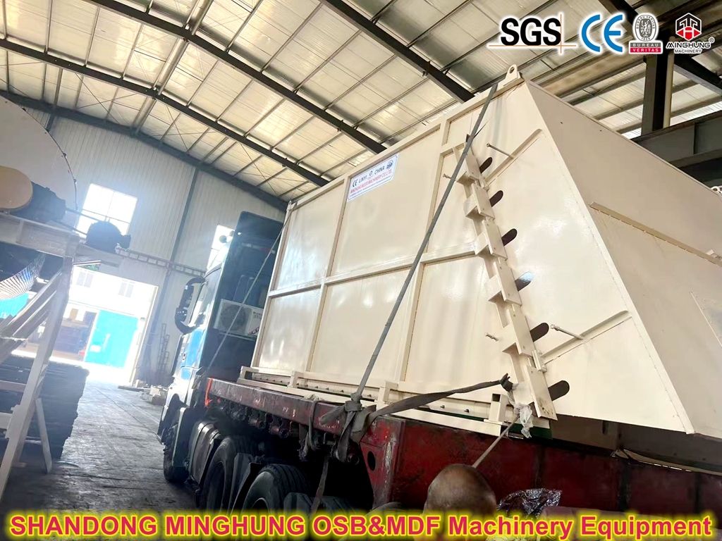 OSB mat former loading from China MINGHUNG