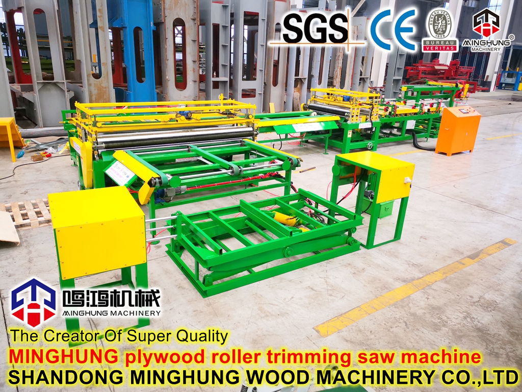 plywood sawing line