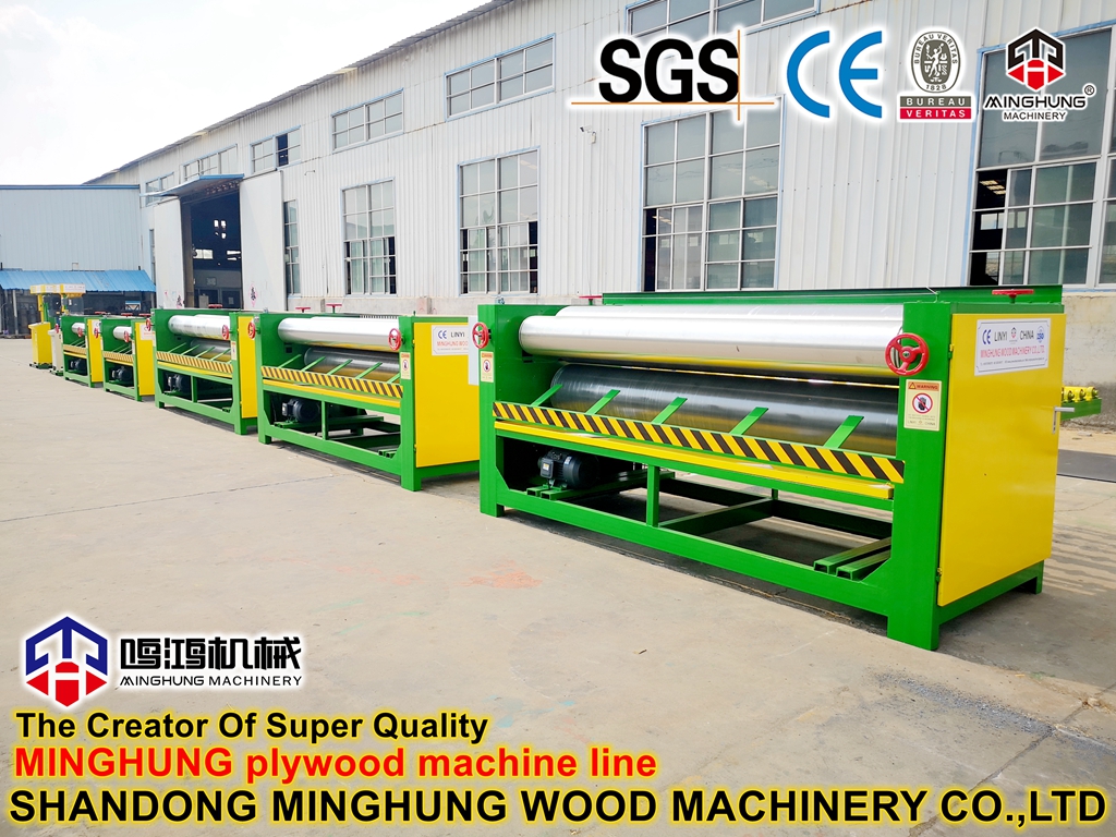 plywood coating machine