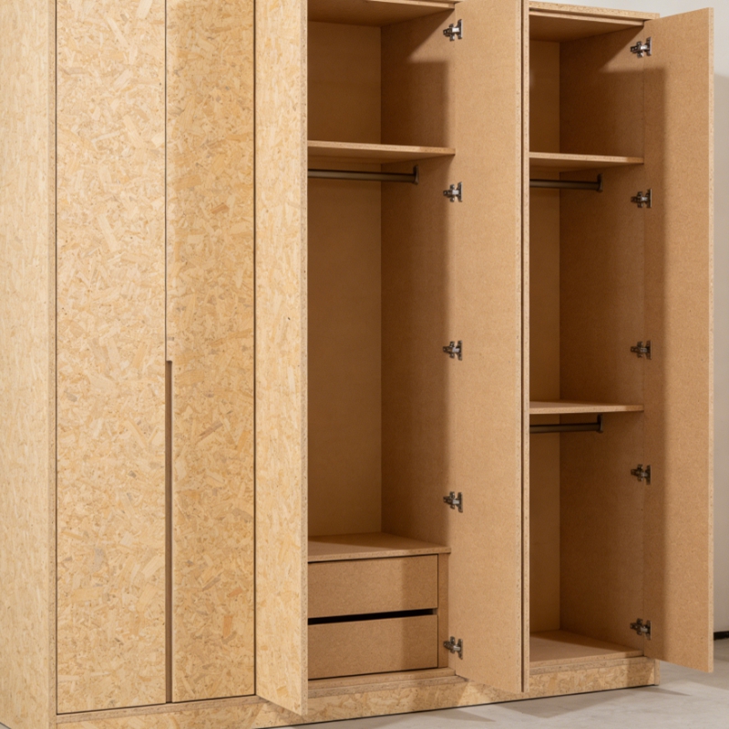 A wardrobe made of particleboard (2)