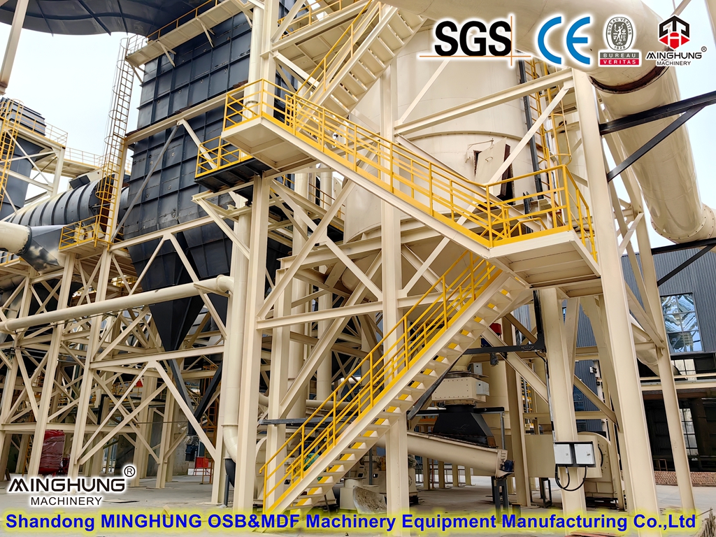 China minghung particle board osb mdf machines