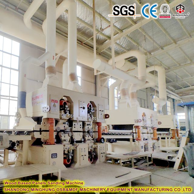 Wood Based Panels Sanding Machine Line