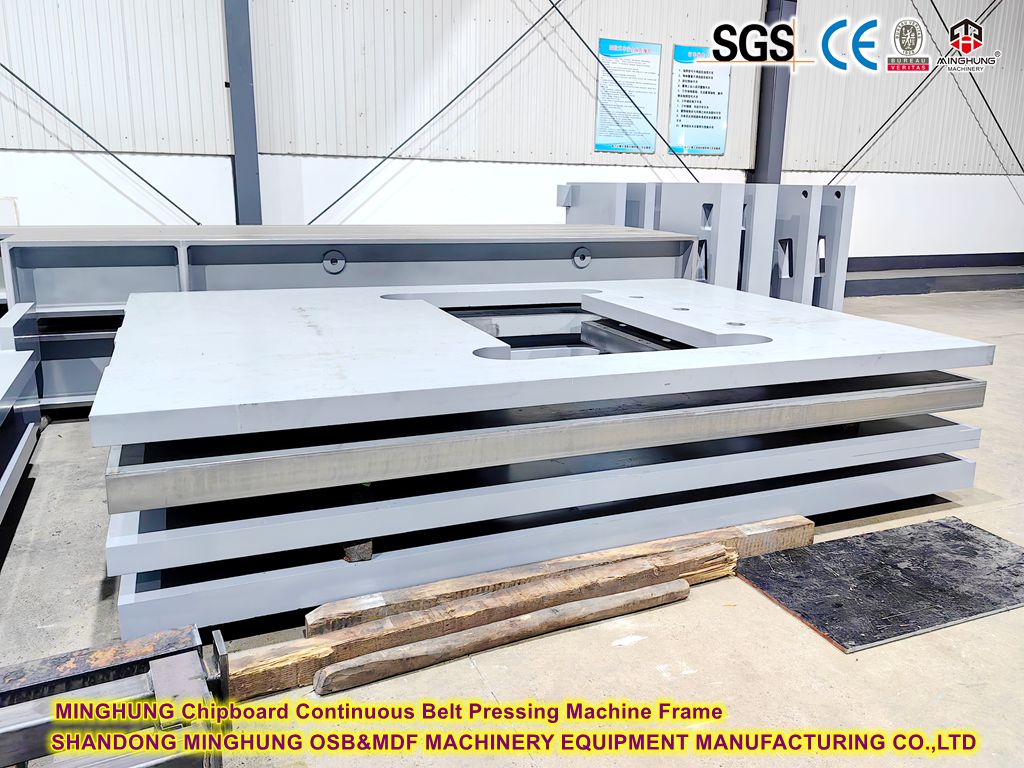 MINGHUNG Chipboard Continuous Belt Pressing Machine Frame