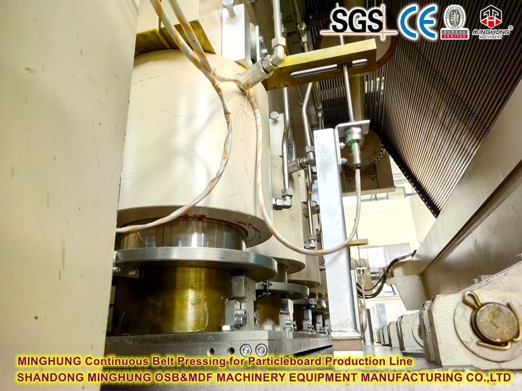 MINGHUNG Continuous Belt Pressing for Particleboard Production Line