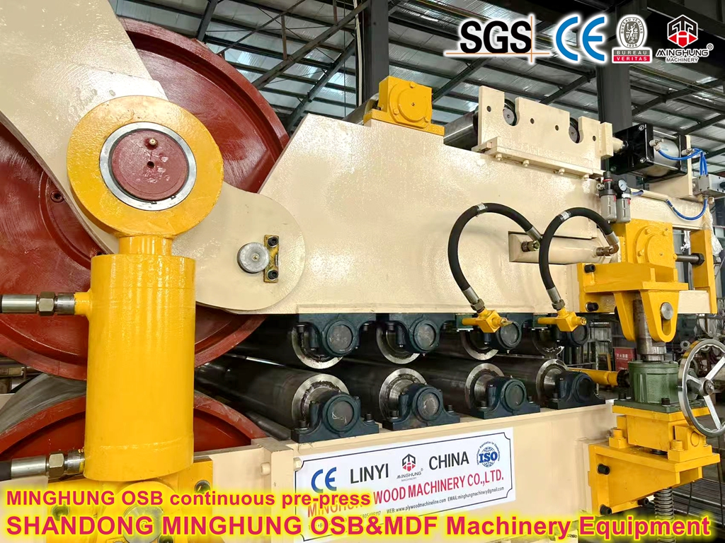 MINGHUNG OSB continuous pre press