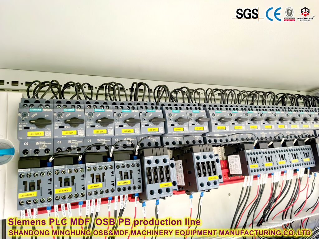 Siemens PLC OSB PB production line