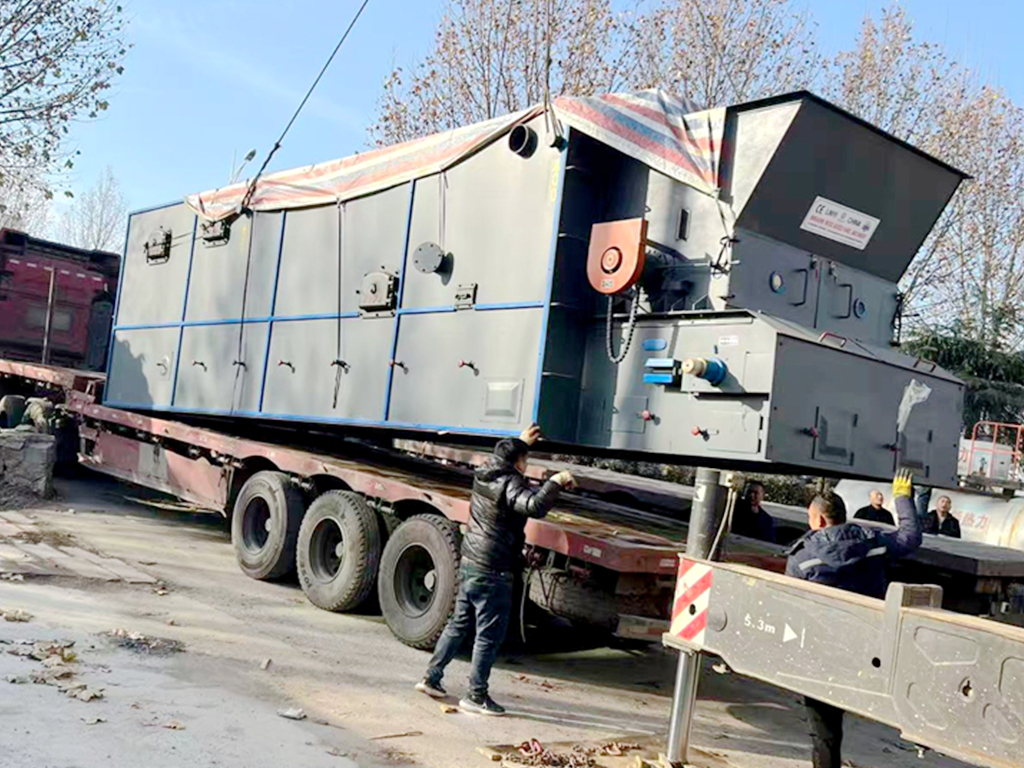 heat transfer oil boiler delivery