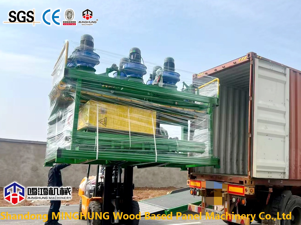 Plywood stacker machine shipment