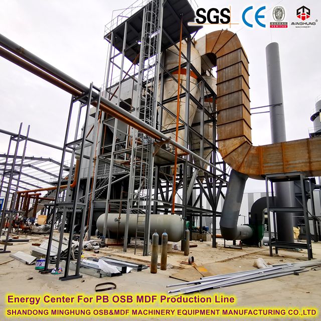 Energy Center For PB MDF OSB Production Line