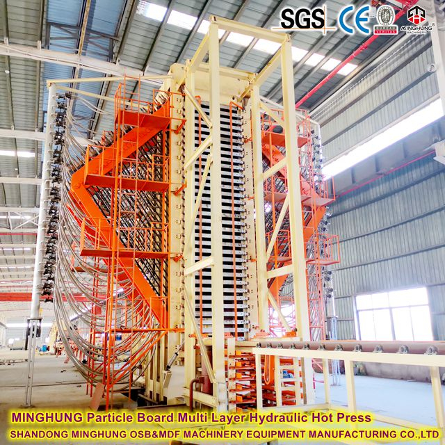 Multilayer Wood-based Panel Hot Press Production Line