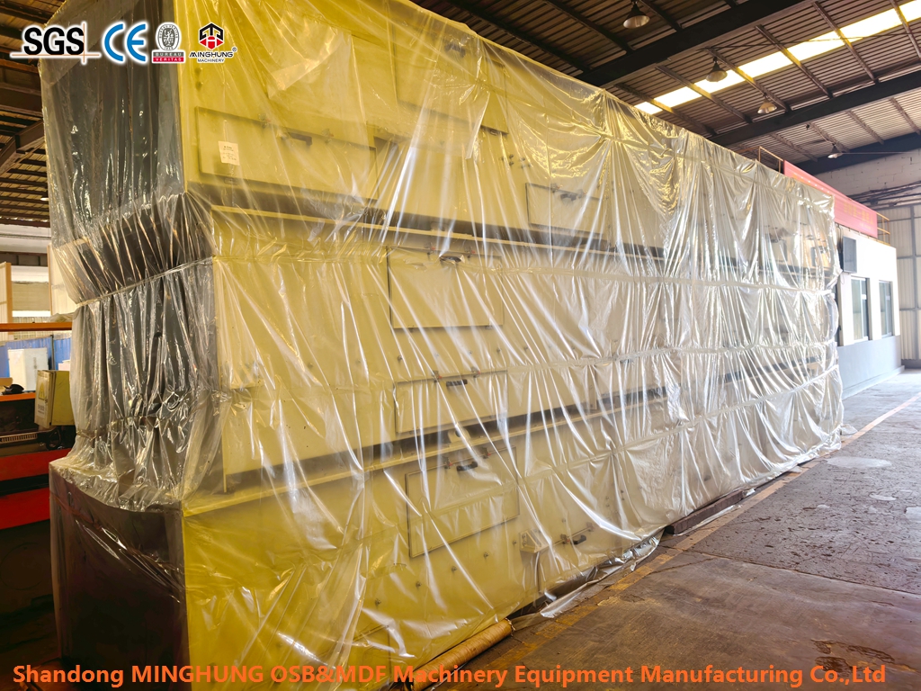 MINGHUNG Continuous flat press machine shipment (10)