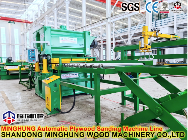 Automatic Plywood Sanding Machine Line