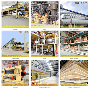 Uniform Texture High-Density Particleboard Production Line