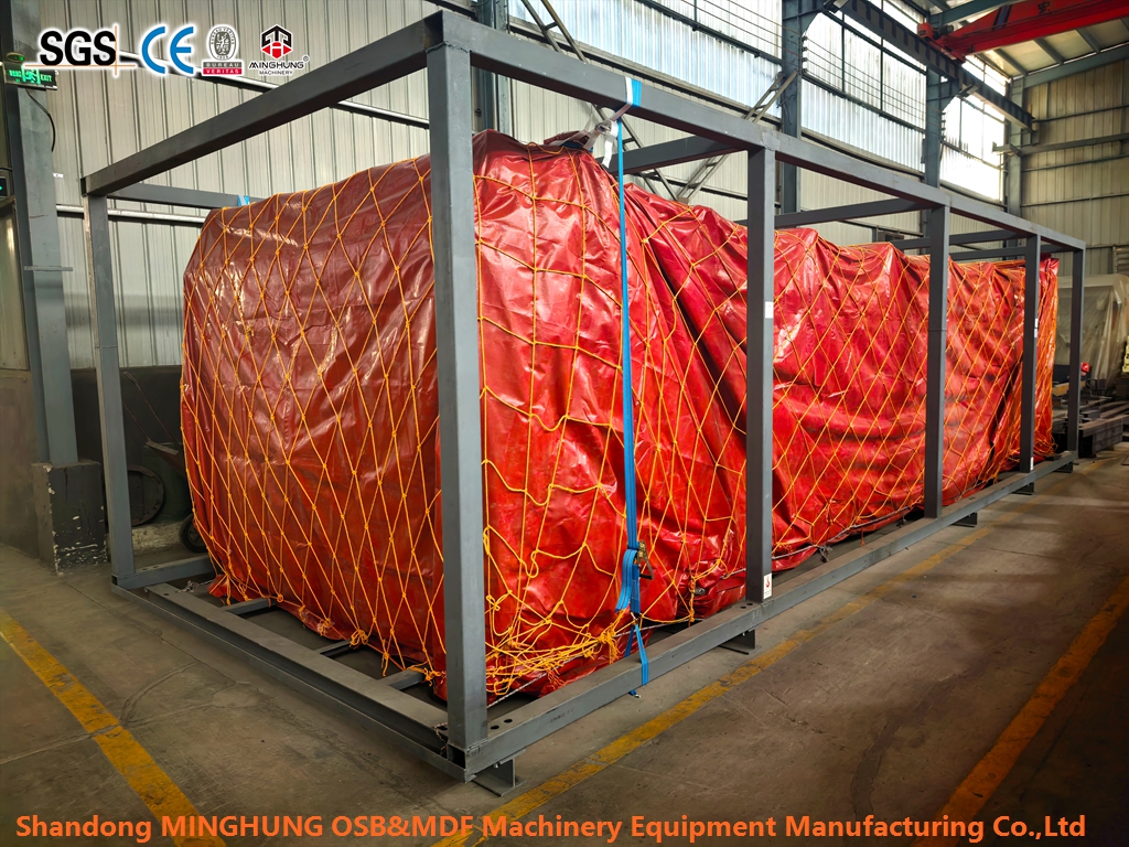 MINGHUNG Continuous flat press machine shipment (4)
